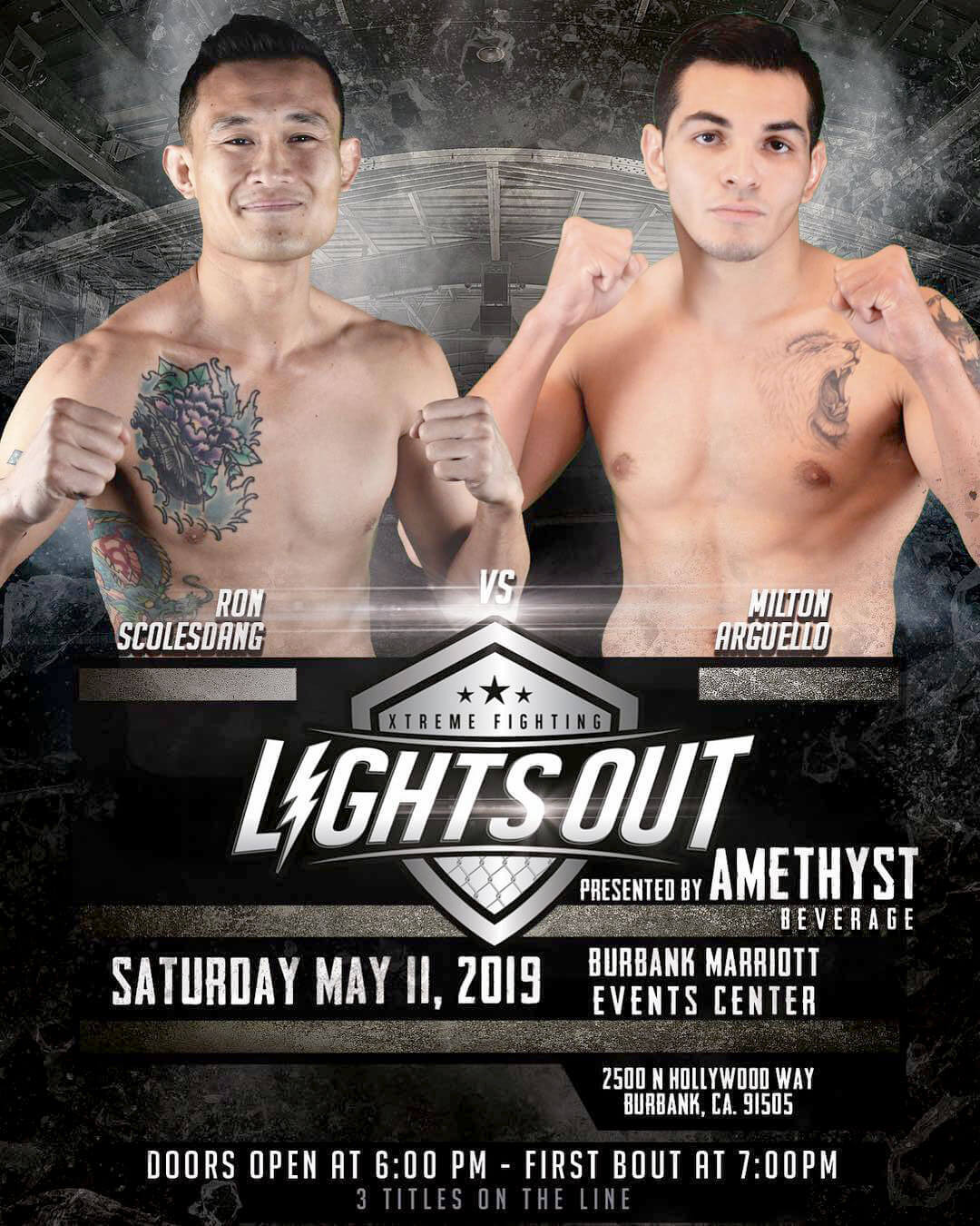 Ron Scolesdang VS Milton Arguello⁣ ⁣