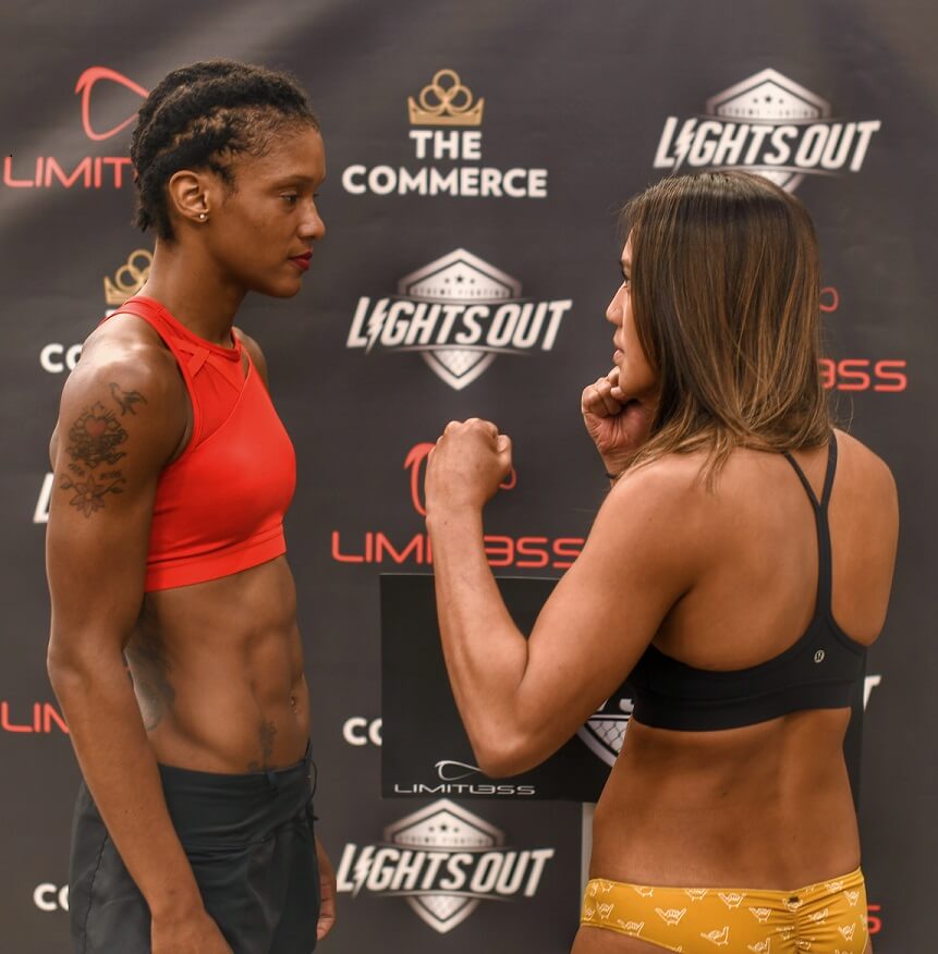 Tiani Valle (3-1) ; 124.8 vs. Brittney Cloudy (0-1) ; 124.4